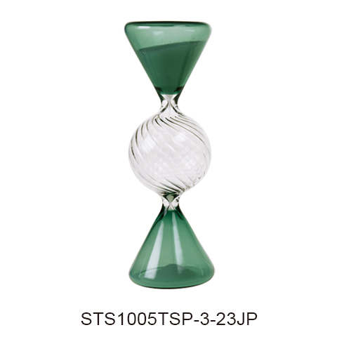 Twist-form sand timer, SKU STS1005TSP-3-23JP